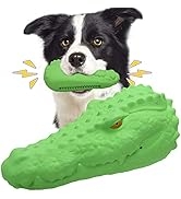 KeFanta Dog Chew Toys for Aggressive Chewers,Almost Indestructible Tough Durable Squeaky Dog Toys...
