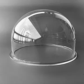 6.9 Inch Indoor Outdoor CCTV Replacement Acrylic Clear Dome Cover Security Surveillance Dome Camera Housing for High Speed Dome PTZ IP Cameras