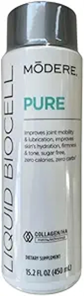 Natural Liquid Biocell Pure Collagen with Hyaluronic Acid, 1 Tbsp Measuring Spoon Set- 450mL/ 15.2 fl oz…