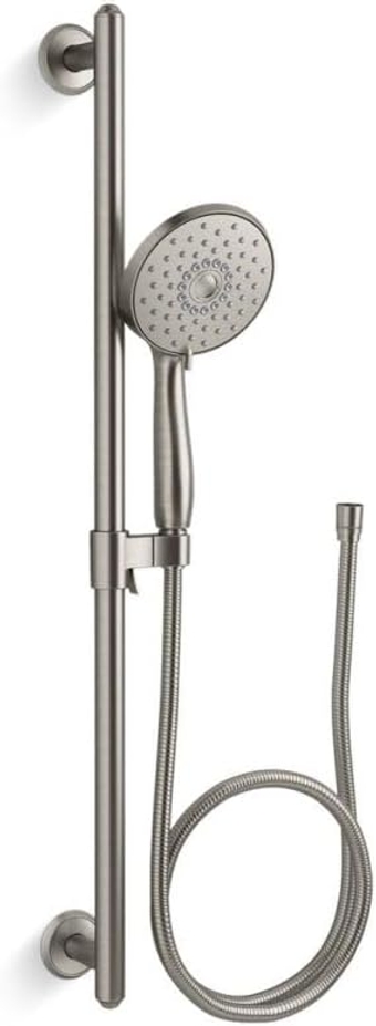 Forte 22177-G-BN Multifunction Handshower Kit 1.75 GPM with Katalyst Air-induction Technology, Vibrant Brushed Nickel