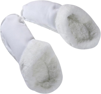 1 Pair Fur Inserts Fleece Cozy Inner Soles Sole Inserts for Women Fuzzy Insoles for Women Slipper Snow Boots Liner Fur Shoe Liners Keep Warm Plush Short Boots White Miss