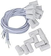 10pcs NC Recessed Wired Door Window Sensor Magnetic Switch for Home Security Alarm System