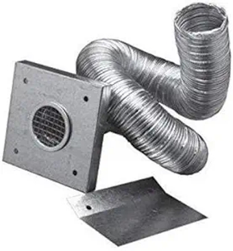3" Outside Air Kit for Pellet Stoves with 3" Air Intake Pipe Including  Stoves 3" X 10'
