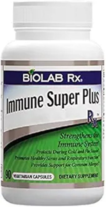 Immune Super Plus - Natural Immune System Booster Natural Immune & Respiratory System Support Supplement - with Elderberry, Goldenseal, Astragalus, Mushrooms-Cordyceps, Reishi, Chaga, Turkey Tail