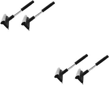 4 Pcs Window Cleaner Glass Cleaning Squeegee Floor extendable Window Hand Squeegee Window Scrubber Squeegee Cleaning Tools Home Squeegee Washer Plastic Parts Handheld