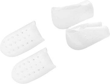 Invisible Height Increase Heels Cushion Insole, Soft Silicone Heel, Wearable Height Max Insoles, Breathable Height Increase Socks, Arch Support Heel Protectors for Men Women (2.5cm/0.98in)