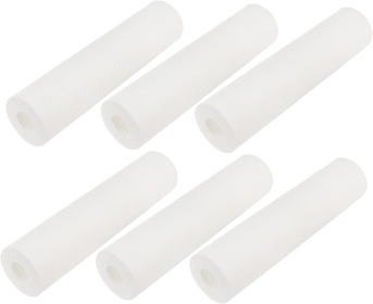 6pcs 10 Inch Filter Element Faucet Sprayer Head Water Faucet Filter Home Water Filter Shower Filter Replacement Water Filter House Water Filter Water Purifier Filter Tool
