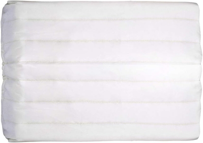 Indoor Air Conditioner Cover Window with Elastic Drawstring Double Insulation for Wall Unit (White)