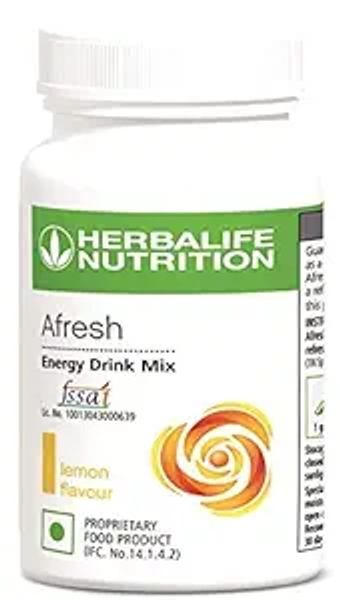 Herbalife Nutrition Afresh Energy Drink (Lemon Flavour, 50 g) -Combo Pack of 2