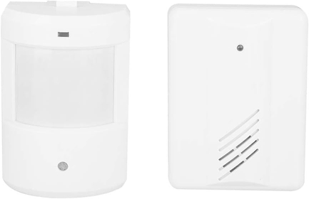 Entry Alert Chime, Security Practical Battery Operated Durable Motion Sensor Doorbell with 3-7 m Sensing Distance for Office for Apartment for Store for Home
