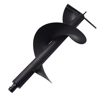 12 Inch Earth Auger Drill Bits for Planting, 12 x 31.5 Gasoline Engine Auger Post Hole Digger Drill Bits, Bulb Planter Tool with 3/4 Shaft