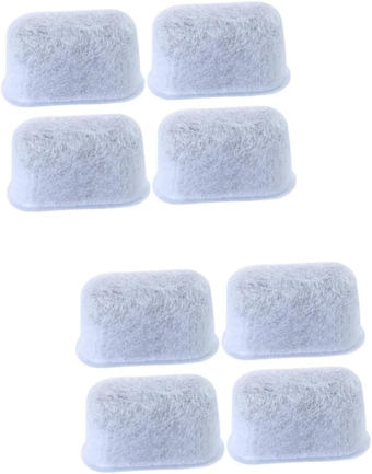 8 Pcs Charcoal Filter Coffee Machine Replacement Filter Percolator Coffee Filters Coffee Filter Strainer Coffee Machine Parts Coffee Maker Filter Coffe Filters Handle Coffee Powder