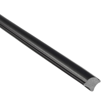 Trim-Lok LK937-25 EPDM Dense Rubber Black Window Locking Gasket, Mates up with Dual Piece Locking Gaskets, Dense EPDM Rubber, 25' Length