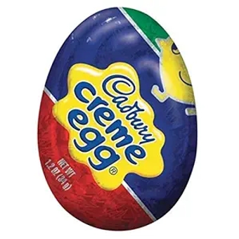 Cadbury Easter Creme Egg (Large 1.2 oz) (Pack of 48) Perfect For Building Easter Basket - Cadbury Eggs In A Box By