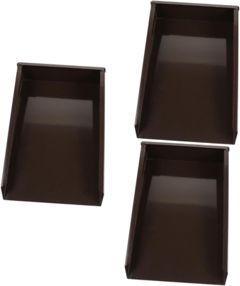 3 Pcs Water Dustpan Simple Aluminum Alloy Safety Mask