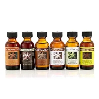 Cake Collection - Natural  - Chocolate, White Cake Batter, Carrot Cake, Yellow Cake, Cinnamon, Coconut