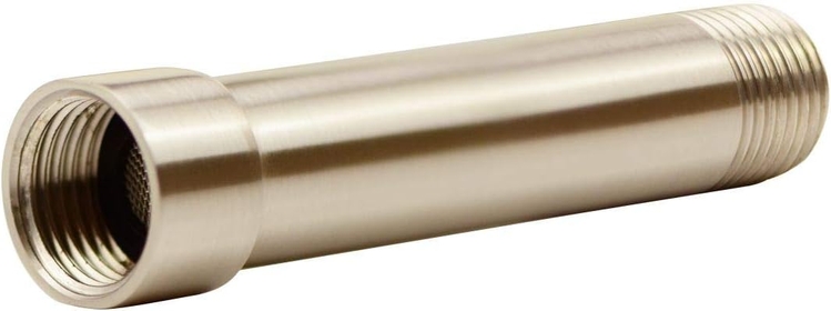 Shower Arm Extension, Shower Head Extender 4 Inches, Brushed Nickel Finish Made of Stainless Steel