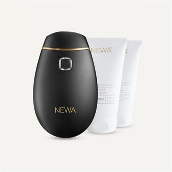 Classic Starter Kit Skin Care System Anti-Aging Facial Treatment Skin Tightening Technology for Home Use. Boost Oxygen, Increase Collage, Reduces Wrinkles (Include 2 Gel Packs)