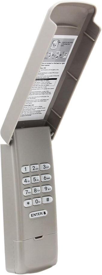Garage Door Opener Keypad Universal for Liftmaster Chamberlain Craftsman Genie Overhead Linear Wayne Dalton Garage Door Opener Remote, Keyless Entry Outside Remote, Wireless Keypad