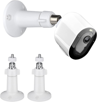 Adjustable Security Wall Mount Indoor/Outdoor Camera Mount for Arlo, Arlo Pro, Arlo Pro 2, Arlo Pro 3, Arlo Ultra Surveillance Camera(Camera not Include) (2pcs)