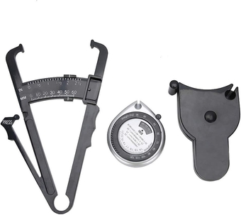 Body Fat Measurement Device, Body Fat Tester Retractable Waist Measuring Tape BMI Measuring Tool Weight Loss Caliper