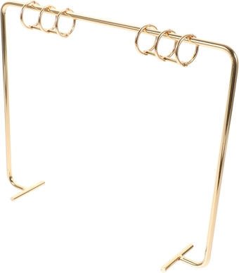Calendar Stand Moving House Essentials Desktop Calendar Base Table Calendar Holder Metal Cord Holders Office Calendar for Desk Home Calendar Supply Household Clamshell Part Iron