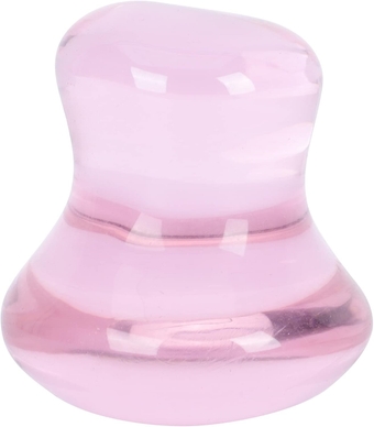 Mushroom Head Massage Stone Gua Sha Massage Tool Mushroom Guasha Board Gua Sha Tool Gua Sha Board Guasha Facial Massage Face Scraping Tool Aventurine Jade Scraper Pink Crystal