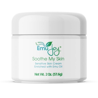 Soothe My Skin Cream for Sensitive Skin - Eczema Cream Psoriasis Atopic Dermatitis Lichen Sclerosus.  Oil Cream with Only Natural Ingredients