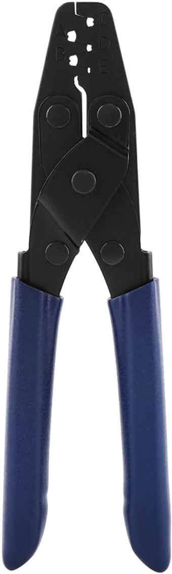 Harness Crimp Plier, Professional 22-10 AWG Terminal Wiring Harness Crimp Plier Open Style Crimper Crimping Tool