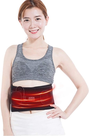 Lower Back Brace Pain Relief Carbon Fiber Heating, Lumber Support Belt for Women and Men Sciatica, Spinal Stenosis, Scoliosis Or Herniated Disc