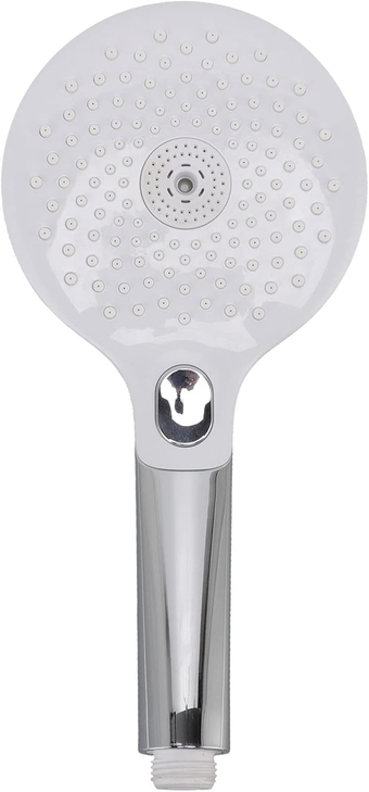 Home Bathroom Shower Head 3 Function Button Silicone Household Bathing Showerhead