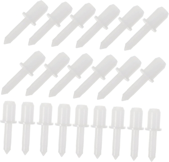 60pcs Shutter Repair Shutter Replacement Repair Pins Shutter Replacing Pin Plantation Shutter Replacement Iron Telescopic Tool Rugby Pillow Kit Blade Battery Windows White Plastic