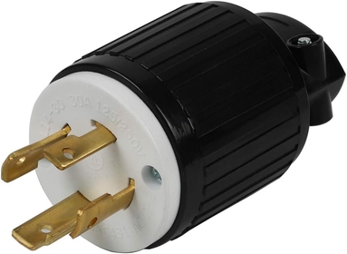 Nema L14-30P 30A 125/250V 3 Pole 4 Wire Industrial Grade Locking Male Plug, Industrial Twist Lock L14-30 30-Amp Locking Plug. LK-6431