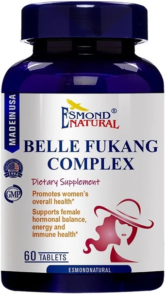 Belle Fukang Complex (Promotes Women Overall Health. Support Female hormonal Balance, Energy and Immune Health), GMP,  Product Assn Certified, Made in USA - 60 Tablets
