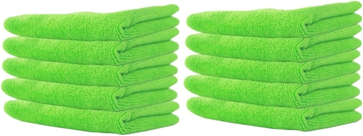 Microfiber Cleaning Towel 10 Pcs Cleaning Towel Oil Dish Cloth Kitchen Wipes Cleaning Wiping Towel Microfiber Hair Towels Microfiber Cleaning Rag Microfiber Rags Household Set