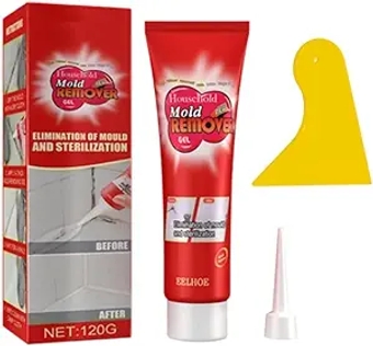 Flinzor Mold Remover, Flinzor Household Mold Remover, Flinzor Mold Removal Gel, Household Mold Remover Gel, Mold Removal for Furniture and Tiles (1)