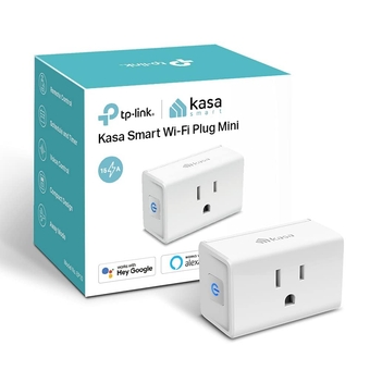 Plug Ultra Mini 15A,  Home Wi-Fi Outlet Works with Alexa, Google Home & IFTTT, No Hub Required, UL Certified, 2.4G WiFi Only, 1-Pack(EP10), White