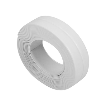3 Colour Seals, Kitchen Wall Seals, Self-Adhesive Bathroom Seals, Bathroom Seals, Bathroom and Wall Seals, Sink Basin Trim Strips(0.86in-White)