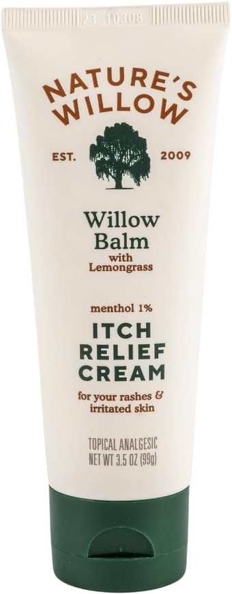 Itch Relief Lotion with White  Bark for Soothing Skin | Natural Anti Itch Lotion Provides Relief from Bug Bites, Rash, Sunburn and More | Made with Essential Oils | 3.5 oz (1)