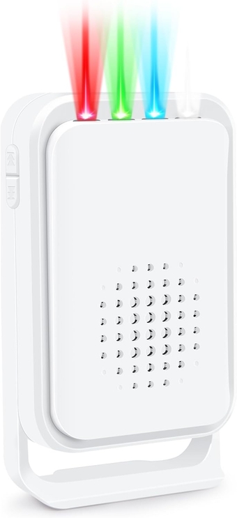 Motion Sensor Alarm, Door Chime When Door Opens, Motion Detector Sensor, Motion Sensor Door Chime, Door Chime Sensor for Kids Safety, 918ft Range 17 Ringtones 5 Volume Levels, Only Alarm