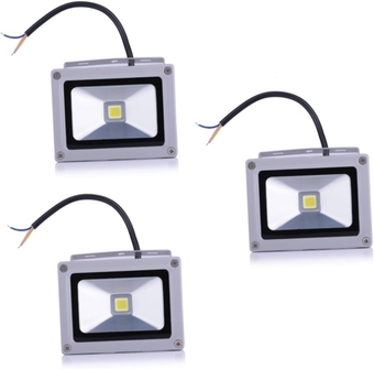 3pcs Led Outdoor Flood Light Led Spotlight Flood Light Outdoor Led Flood Light Outside Barn Light Outdoor Light Flood Lights Outdoor Floodlight Safety Lamp Spotlights