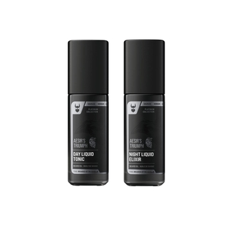 Tonic + Elixir  Oil Bundle - Platinum Collection - Grooming  Oil - Softens, Moisturizers, and Strengthens  Growth - Pack of 2, Aesir's Triumph