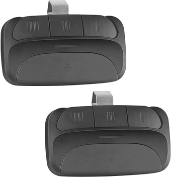 -HOUSE Garage Door Remote Compatible Liftmaster/Chamberlain,Linear etc Opener with Red or Orange Learn Button ONLY,Frequency 390Mhz,Control 3 Door Openers has Red/Orange Learn Button,2 Pack