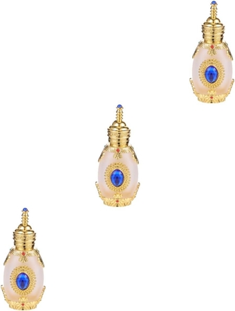 Perfume pcs essential oil bottle mini empty crystal bottle ornament container glass travel containers travel perfume bottle Glass Eye Dropper Bottle portable colored stone Travel