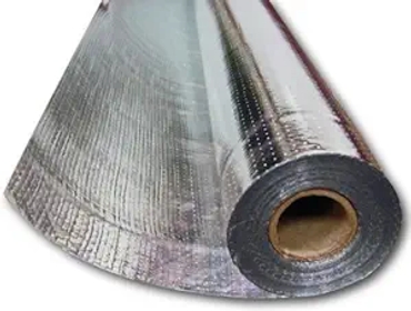 500sqft 4x125 Pure Aluminum Perforated Radiant Barrier Double Sided Attic Foil