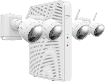2K Security Camera System with 32GB NVR – 8 Channel Battery Operated Wire Free Home Security System with 4 Cameras – Active Deterrence, Person Motion Detection, Weatherproof Outdoor & Indoor