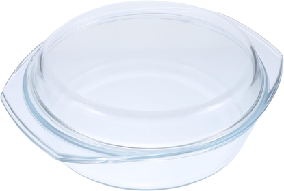 Glass Bowl Glass Casserole Bowl Casserole Dishes for Oven Baking Pans with Lids Shot Glass with Lid Glass Kitchenware Clear Roasting Pan with Lid Microwave Round Transparent Pot