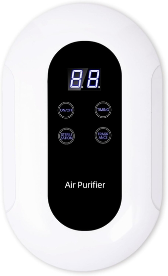 Portable Plug in Air Purifiers for Pets, Ozone Negative Ion Air Purifier for Home, Air Cleaners for Cat and Dog,Bedroom, Kitchen, Bathroom