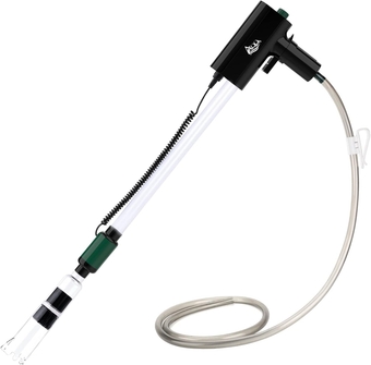 Aquarium Rechargeable Gravel Cleaner Kit,Energy Saving Powerful Fish Tank Siphon Vacuum Cleaner,Portable Automatic Water Changer,Adjustable Flow Rate Wash Sand 15W 420GPH