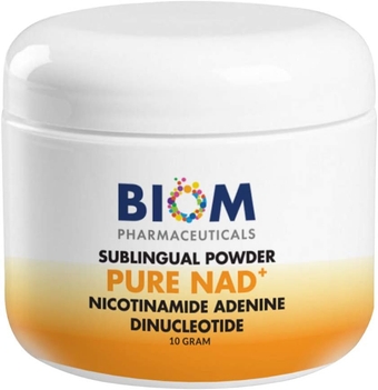 NAD+ SUBLINGUAL POWDER: COLD SHIPPED FOR MAXIMUM POTENCY, CERTIFIED- 10g (Dose: 200 mg) Nicotinamide Adenine Dinucleotide (NAD+). Mitochondrial regeneration, cellular repair, telomere health (2 PACKS)